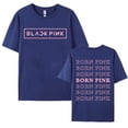 thumbnail image 4 of Camiseta con estampado para hombre y mujer, ropa de calle estética Kpop, Y2k, informal, de algodón, de manga corta, Unisex, color negro y rosa, 4 of 5
