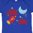 thumbnail image 4 of Inktastic I Love Grandma and Grandpa to the Moon and Back Boys or Girls Baby Bodysuit, 4 of 5