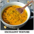 thumbnail image 3 of BRIGHTFUFU 3Pcs Wooden Ladle For Soup Brown Long Handle Spoon For Outdoor Barbecue Use, 3 of 7