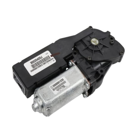 KarParts360 For Chevy Orlando 2012 2013 2014 Sunroof Motor | Gray | Steel | With Control Module | Rectangular Connector | Male Terminal | 1.48 Inches Shaft Length
