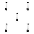 thumbnail image 2 of VONKY Durable Food Grade Wall Mount Easy To Install Dust-proof Lid Reduce Waste Black 5Set, 2 of 6