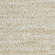 Noursion Essentials Solid Contemporary Ivory Beige 5 x 7 Area Rug, (5 x 7)