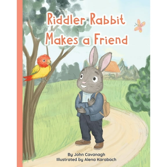 Riddler Rabbit Makes a Friend, (Paperback)