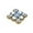 Holiday Gift Silver, variant on Deals on Home Iumwxz Advanced Dearing Turntable Gear Linkage Manual Rotating Fingertip Toy Clearance Sales New Year's Day