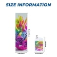 thumbnail image 3 of Lsque Colorful Glitter Dagon Fruit Printed Cooling Towel (40"x 12"), Ice Towel, Microfiber, Soft Breathable Chilly Towel for Yoga, Sport, Gym, Workout, Fitness, Running, 3 of 9