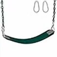 thumbnail image 2 of Swing Set Stuff Inc. Commercial Rubber Belt Seat with 5Coated Chain & SSS Logo Sticker Commercial Rubber Seat Coated Chain, Green, 2 of 4