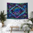 thumbnail image 3 of Tapiz para dormitorio, tapiz psicodélico de pared Trippy Sun Burning Tie Dye Celestial Sun Moon Planet Bohemian Tarot Boho Hippie Tapiz para colgar en la pared para decoración de sala de estar o dormitorio (51.2 x 59.1 pulgadas) Sailing  Electrónica, 3 of 4