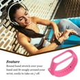 thumbnail image 4 of serony Bracelet de Remplacement Bracelet Flexible Rond Résistant à l'Usure Bracelet Intelligent Bracelet de Sport Remplacement pour Mi 3 Rouge Rose, 4 of 8