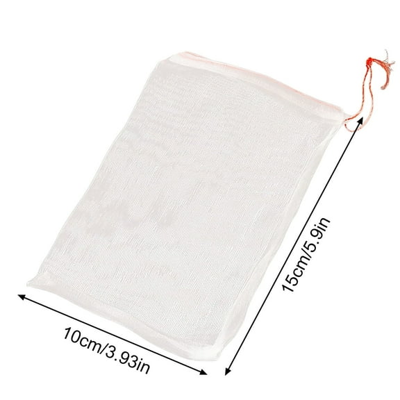 Reusable Fruit Protection Bags - Breathable Mesh Netting for Trees, Tomatoes & Plants, Bird Proof Garden Bags with Drawstring (Set of 10)25pcs Clearance
