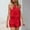 Red, variant on Oplxuo Womens Summer Jumpsuits 2025 Casual Ruffle Chiffon Sleeveless Rompers