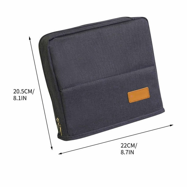 Neceser Sting de gran capacidad para cosméticos. Organizador para guardar brochas y accesorios de maquillaje. Diseño vertical con múltiples compartimentos. Ideal para viajes, tanto en casa como de