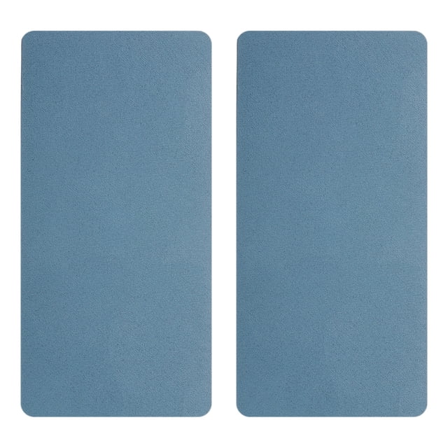2 piezas de atrapador de goteo para refrigerador 10.4 x 5.2 pulgadas bandeja de goteo rectangular para el hogar, azul marino