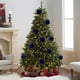 thumbnail image 4 of xihome Juego de 6 adornos navideños de bolas nevadas, decoraciones festivas nevadas de 8 cm para rbol, fiesta, hogar, boda, oficina e iglesia., 4 of 7