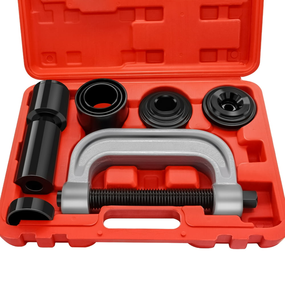10PCs Ball Joint Press Kit & U Joint Removal Tool with 4x4 Adapters
