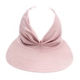 thumbnail image 1 of Visera de verano para mujer con tapa hueca gorra Casual para viajes al aire libre playa Camping senderismo - Rosa SM SunniMix Sombrero de visera de verano, 1 of 8