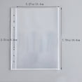 thumbnail image 1 of 10Pcs A5 Waterproof Binder Pockets - Perfect for Home, School, and Office Document Filing!, 1 of 5