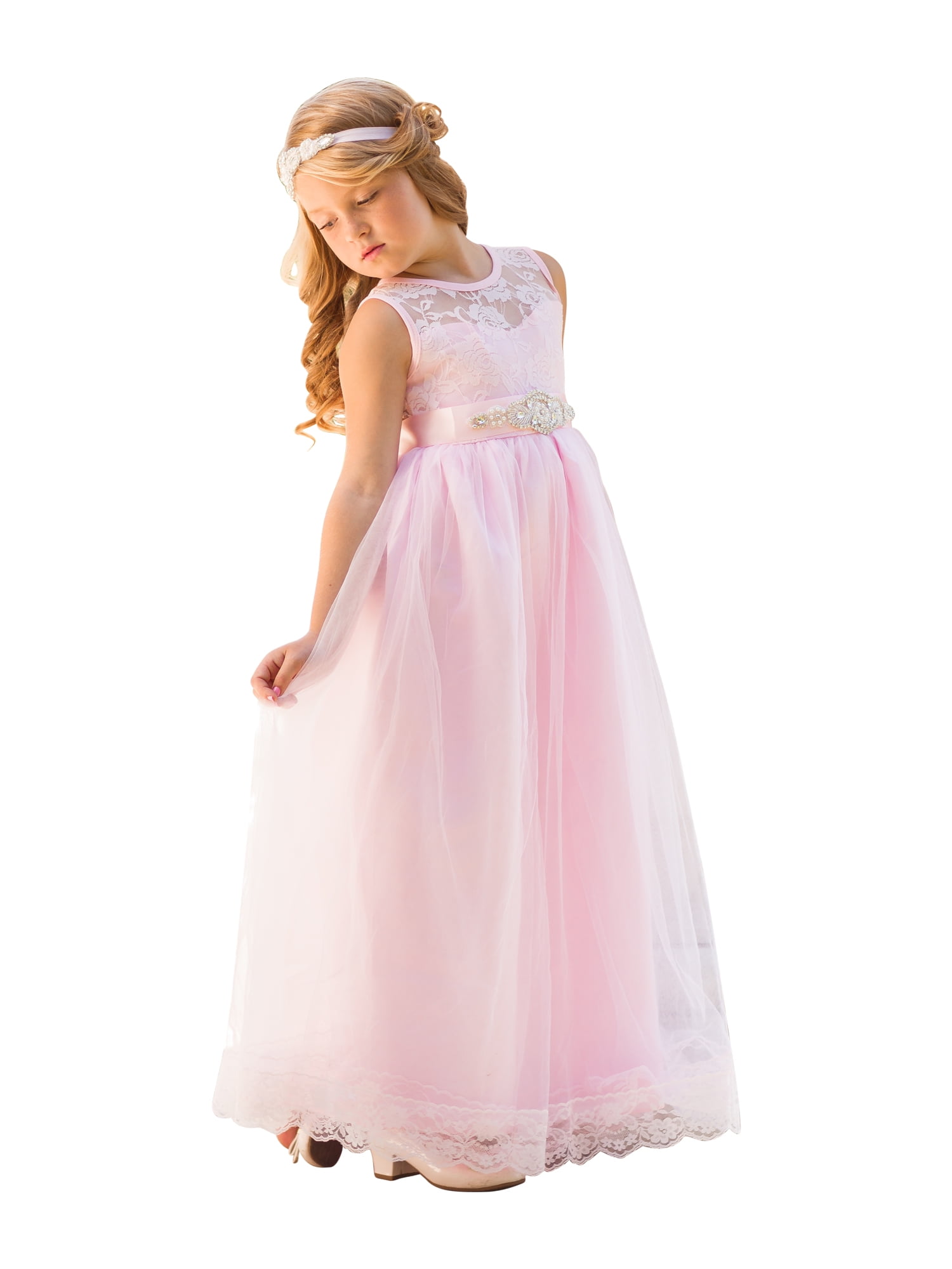 little girl floor length dresses