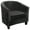 Gray, variant on Tub Chair Slipcover ,2-Piece Velvet Barrel Club Chair Covers Armchair Slipcovers for Club Bar Counter Living