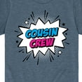 thumbnail image 3 of Instant Message - Comic Cousin Crew - Toddler & Youth Short Sleeve Graphic T-Shirt, 3 of 6