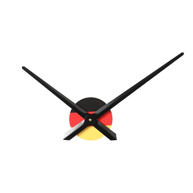 Reloj de pared creativo que no hace tictac, silencioso, con diseño de bandera del Reino Unido
