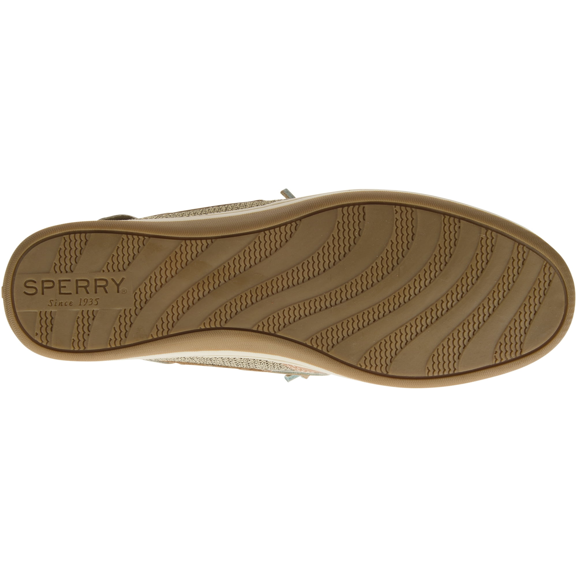 Sperry Women s Songfish in Linen Oat 8 US Walmart