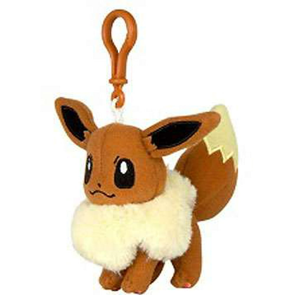 Pokemon Eevee Plush Clip On - Walmart.com - Walmart.com
