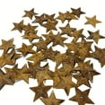 thumbnail image 4 of HaoXun 50Pcs Vintage Metal Star Ornaments, Antique Iron Pentagram Christmas Decorations for Tree, Home, Holiday Festive Party Supplies (Bronzed, 4cm), 4 of 7