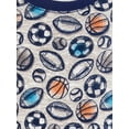 thumbnail image 3 of Sleep On It Toddler Boys' Super Soft Tight Fit Pajama Set, 2-Piece, 3 of 3