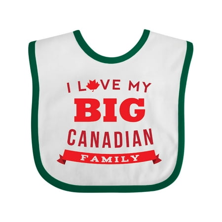 

Inktastic Canadian Family Canada Pride Gift Baby Boy or Baby Girl Bib