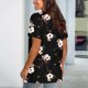 thumbnail image 4 of Pntutb Moda Mujer Verano Manga Corta Estampado Casual Camiseta Blusa Pntutb Pntutb-4938, 4 of 6