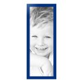 thumbnail image 2 of ArtToFrames 12" x 34" Blue Picture Frame, 12x34 inch Blue Wood Poster Frame (WOM-4118),  Pack, 2 of 7