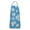 Blue Daisy Flower, variant on Green Daisy Flower Red Centers Pattern Apron-Garden Aprons for Women with Pockets-Cotton Linen Waterproof Kitchen Cooking Gardening Aprons Adjustable for Kitchen,Cooking,BBQ and Salon 33x27 Inch