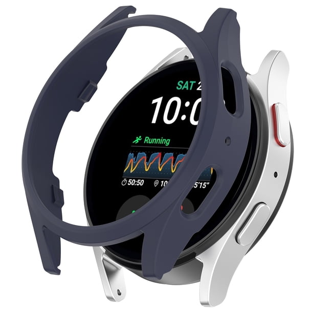 Estilosa PC Hueca Semi Cubierta de Reloj Elegante para su Reloj Compatible con Smartwatch