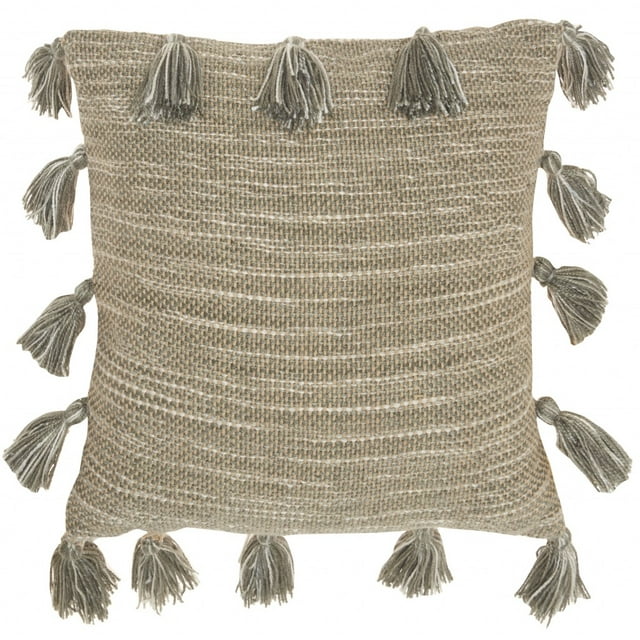 homeroots Décor 386069 Gris Gland Coussin à Jeter