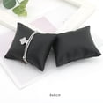 thumbnail image 5 of Wholesale Quality Leatherette Bracelet Bangle Pillow Stand Holder Chain Jewelry Display Showcase Watch Cushion Pillows for Box Black PU L, 5 of 6