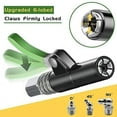 thumbnail image 6 of Grease Gun Coupler Locks on Like Air Chuck Fit SAE & Metric Zerk Fitting 1/8", 6 of 11