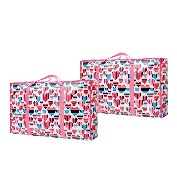 2 bolsas de mudanza resistentes, bolsas para guardar ropa con cremallera resistente, mejores que las cajas de mudanza, contenedores perfectos para guardar ropa, suministros de mudanza, bolsa