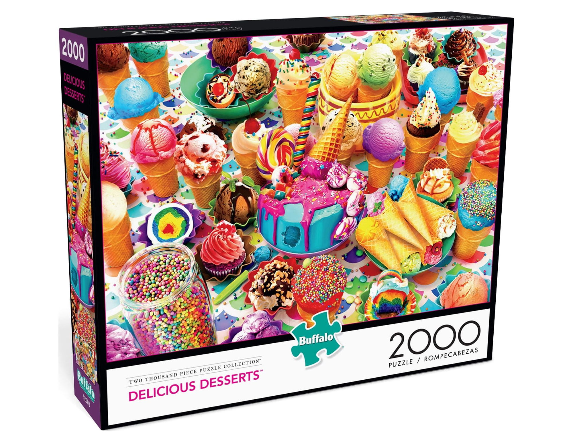 Buffalo Games - Delicious Desserts - 2000 Piece Jigsaw Puzzle