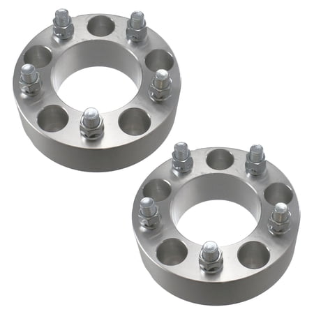 Jaguar XK8 XKR Wheel Spacers 1" Adapters Aluminum 5x4.75 5 Lug Bolt Hub Set
