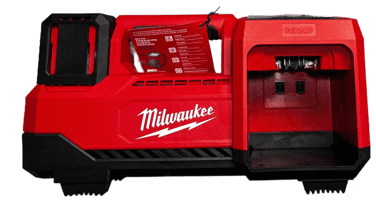 Milwaukee M18 Auto Emergency Kit - Includes HOTSHOT Jump Starter, Portable Inflator for Tires, (2) XC 5.0Ah 18V Batteries, and Charger