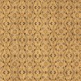 thumbnail image 1 of Ahgly Company Indoor Square Abstract Brown Modern Area Rugs, 4' Square, 1 of 4