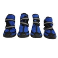 thumbnail image 3 of Dog Boots Winter Dog Boots Waterproof Dog Shoes Dog Shoes Paw Protector Outdoor Dog Shoes 4Pcs Dog Boots Waterproof Prevent Slipping Reflective Large Dog Winter Snow Rain Shoes Paw, 3 of 8