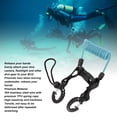 thumbnail image 4 of Cordete De Buceo, Cámara De Buceo Enrollado Camina De Liberación Rápida Anti -perdida Lanyard Con Hebilla De Liberación Rápida Para Asegurar Cámaras, Luces, Herramientas,, 4 of 7