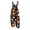 Black, variant on Womens Halloween Overalls Skeleton Ghost Sleeveless Backless Spooky Overalls Spiderweb Bat Halter Horror Jumpsuits, 4XL