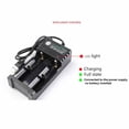 thumbnail image 2 of 3.7V 18650 Charger Li-ion Battery USB Independent Charging Portable 18350 16340 14500 Battery Charger, 2 of 6
