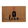 thumbnail image 3 of Valentine's Day-Welcome-Doormat for Spring-Outdoor - Red-Heart-Love Coir-Front-Door-Mat with Non- for Wdding Home Decor(15.7x23.6 inche), 3 of 6