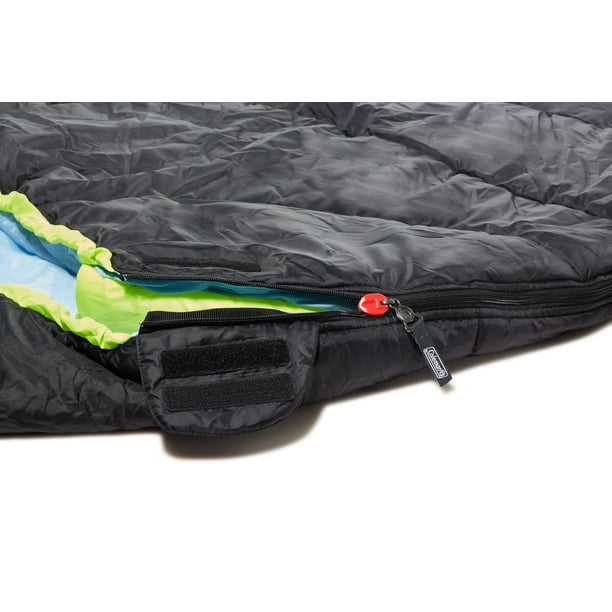 Coleman Montauk™ 40°F Big and Tall Mummy Sleeping Bag, Black
