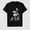 Black-15, variant on Women's True Mystery Letter Graphic T-Shirt, 100% Cotton Short Sleeve Shirt