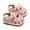 Pink, variant on ZACPNCV Squeaky Shoes for Infant Boys Girls Not-Slip First Walking Shoes Baby Rubber Soft Sole Open-Toe Cartoon Sandals Beige 3-6 Months