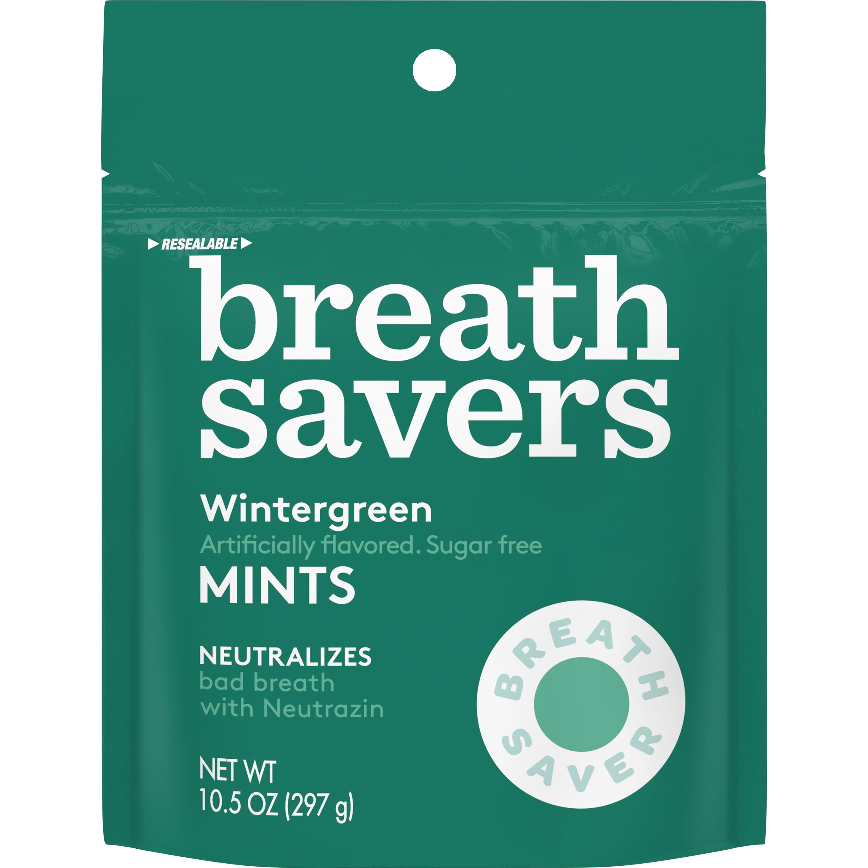 BREATH SAVERS Mints in Wintergreen Flavor, 10.5 oz by The Hershey Company